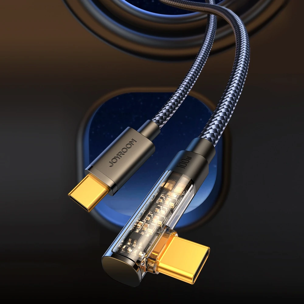 Kabelis su USB-C kampu 100 W 1.2 m Joyroom S-CC100A6 (puikus)
