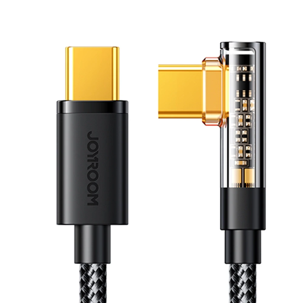 Kabelis su USB-C kampu 100 W 1.2 m Joyroom S-CC100A6 (puikus)