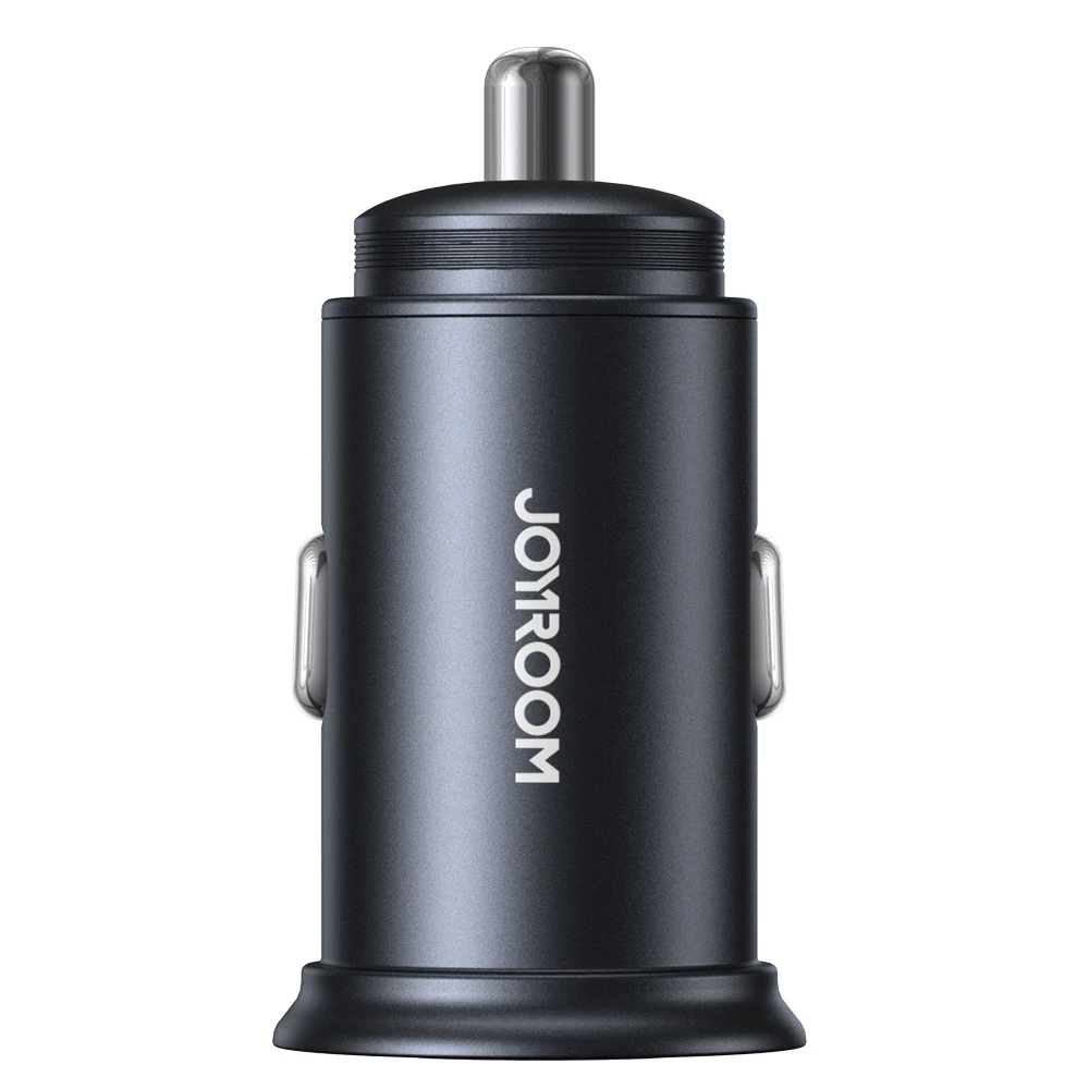 Automobilinis įkroviklis Joyroom JR-CCN04 USB-C/USB-A 60W juodas