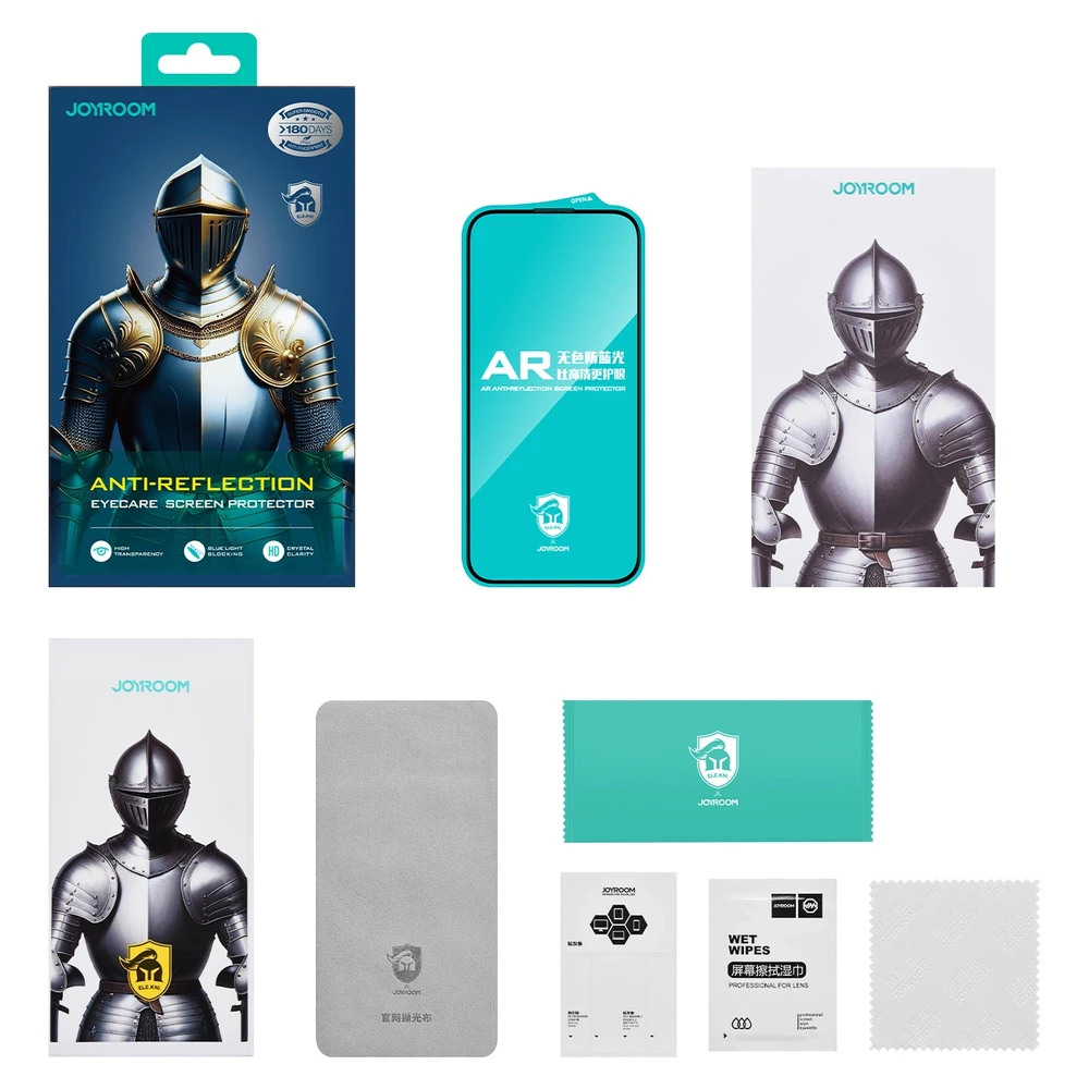Joyroom JR-MAR0317 apsauginis stiklas su anti-reflective coating Apple iPhone 15 Plus/16 Plus
