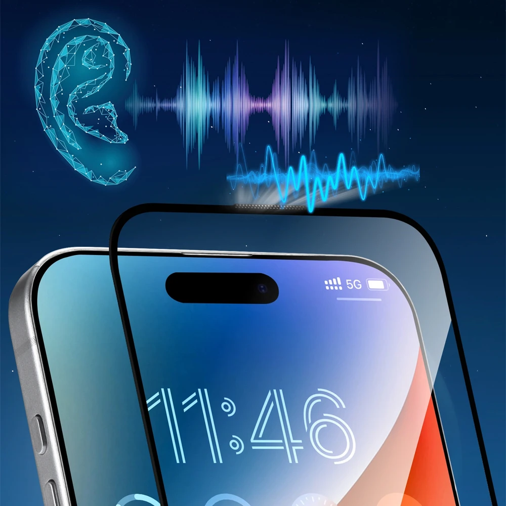 Joyroom JR-MAR0317 apsauginis stiklas su anti-reflective coating Apple iPhone 15 Plus/16 Plus