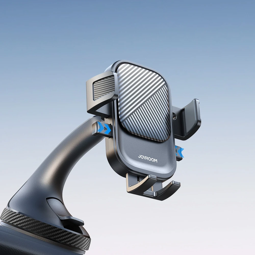 Automobilinis telefono laikiklis Joyroom JR-OK6 (windshield) juodas