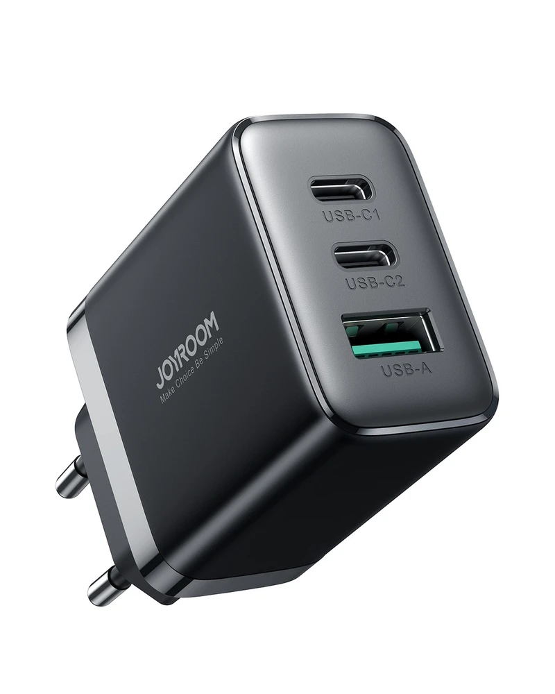 Įkroviklis Joyroom JR-TCF10 32W 2xUSB-C/USB-A juodas