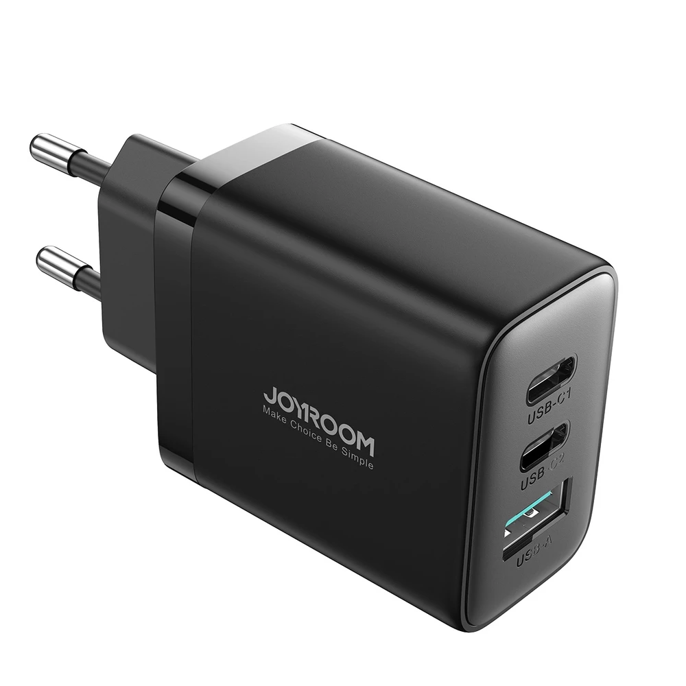 Įkroviklis Joyroom JR-TCF10 32W 2xUSB-C/USB-A juodas
