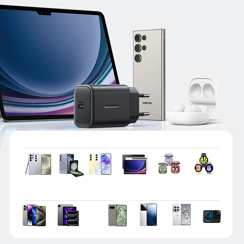 Įkroviklis Joyroom JR-TCF23 25W USB-C juodas