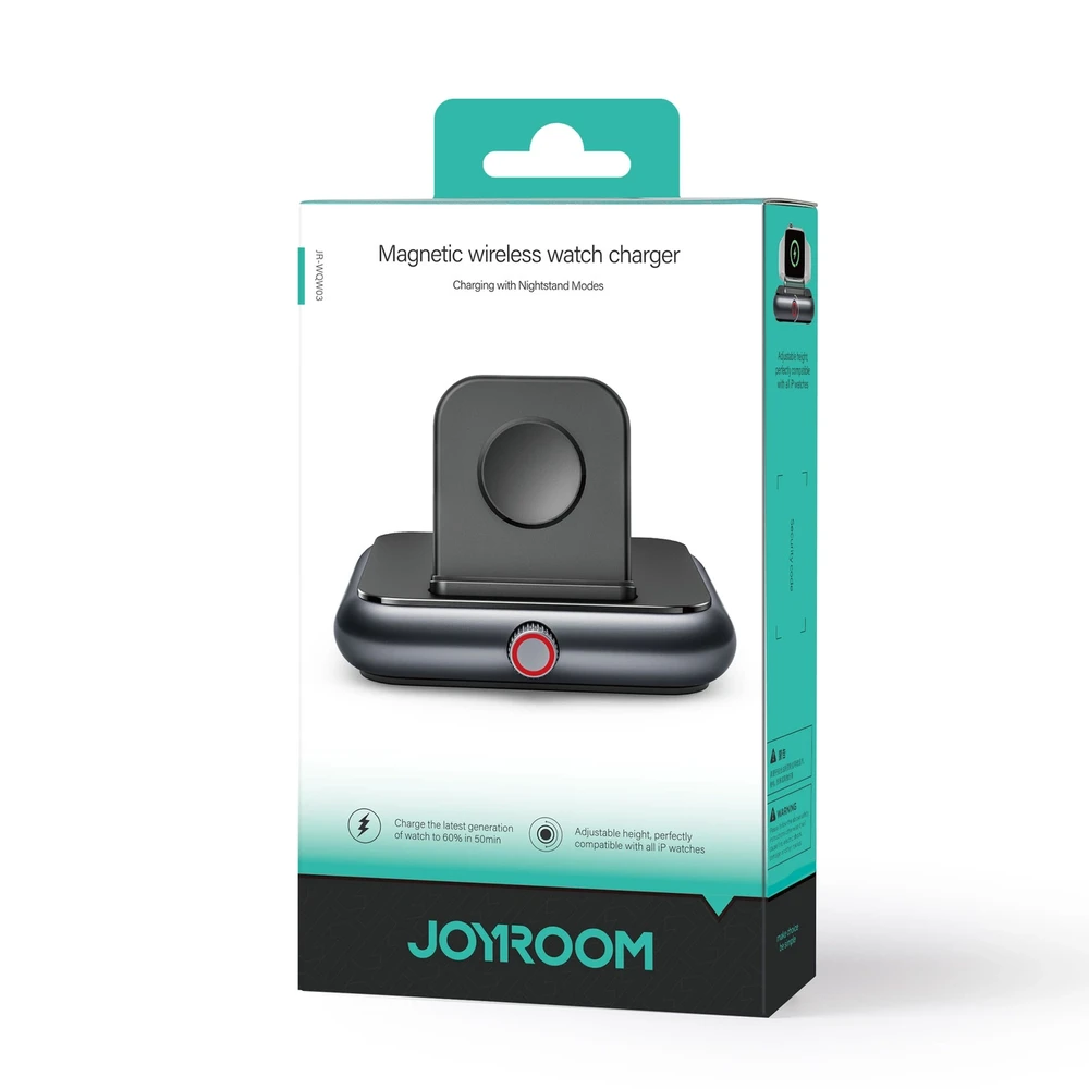 Joyroom JR-WQW03 magnetinis įkroviklis, skirtas Apple Watch (juodas)