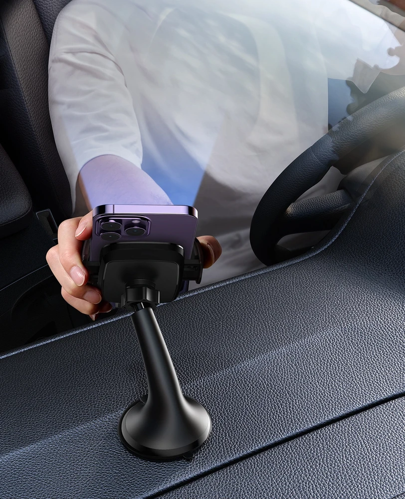 Automobilinis telefono laikiklis Joyroom JR-ZS259 (windshield) juodas