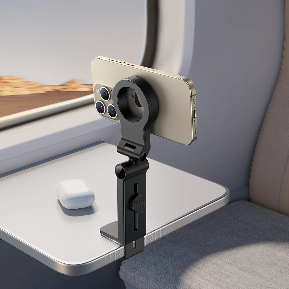 Joyroom JR-ZS365 magnetic phone travel holder – juodos spalvos