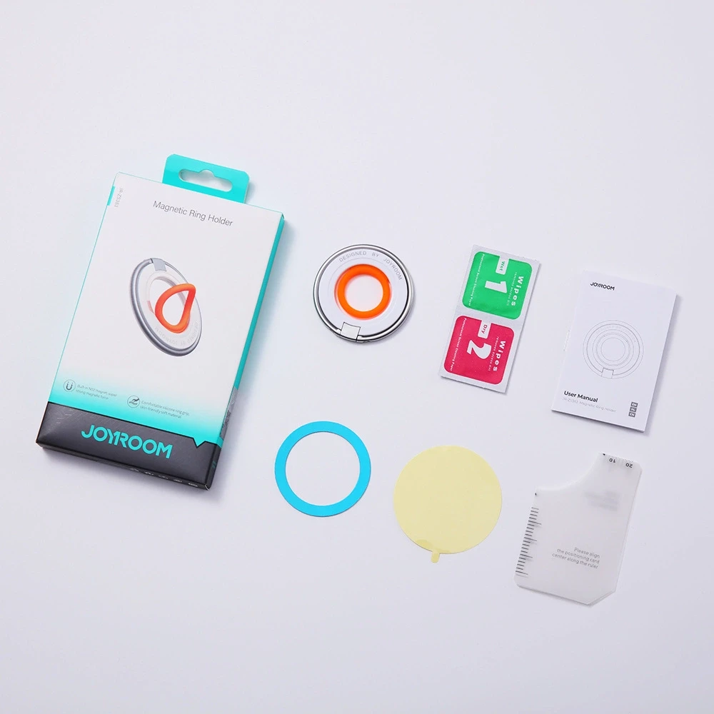 Joyroom JR-ZS383 MagSafe magnetic phone holder – oranžinės spalvos