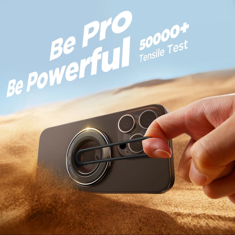 Joyroom JR-ZS383 MagSafe magnetic phone holder – juodos spalvos