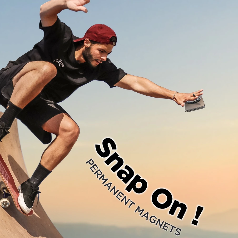 Joyroom JR-ZS383 MagSafe magnetic phone holder – juodos spalvos