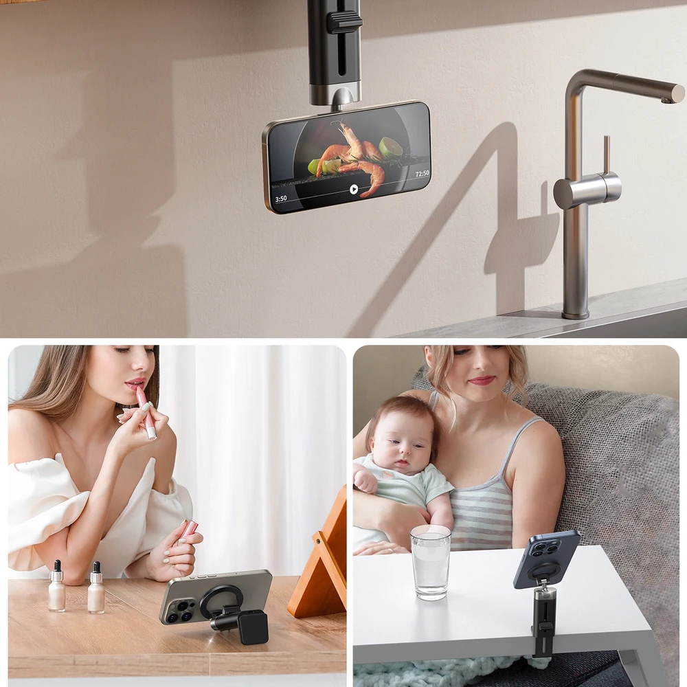 Joyroom magnetinis kelioninis laikiklis ZS413 (juodas)