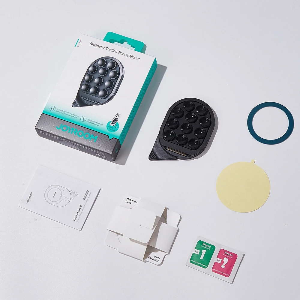 Joyroom JR-ZS418 Išmanusis telefonas Holder with Stand and Suction Cups with MagSafe – Juodas