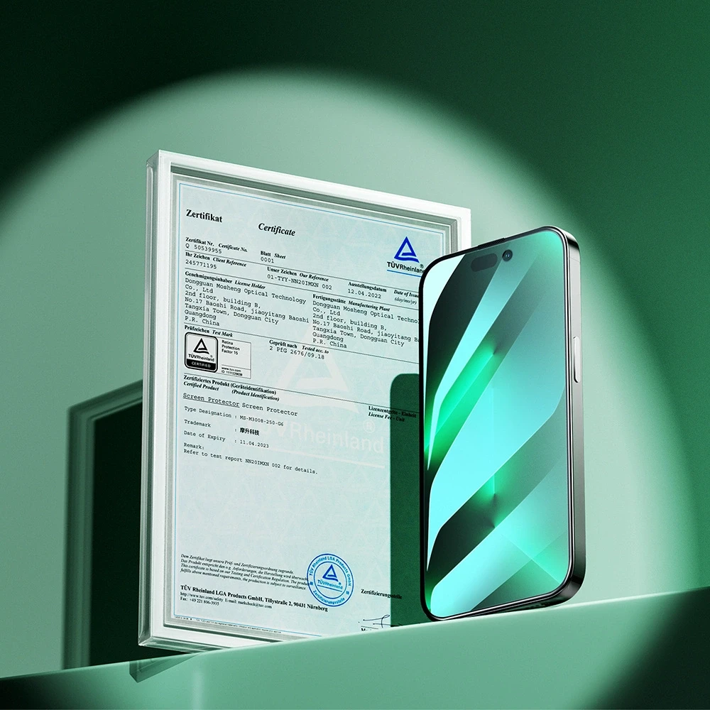 Joyroom JR-G04 Glass iP 14 Pro Max 6.7 (akių apsauga)