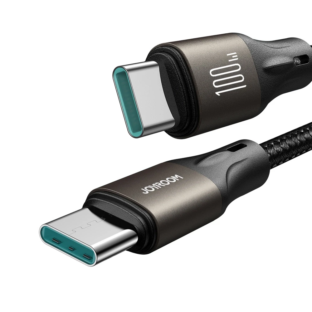 Laidas Joyroom Light-Speed USB-C į USB-C SA25-CC5 , 100 W , 1.2 m (juodas)