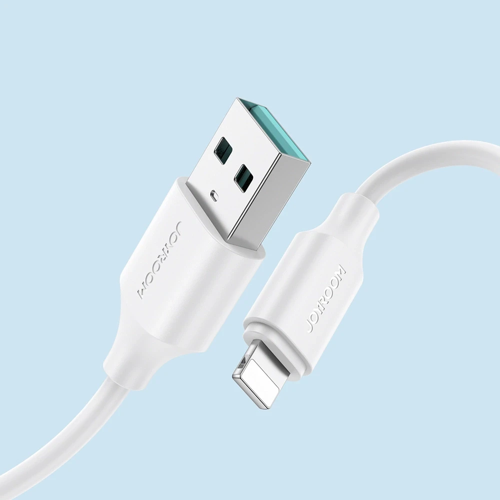 Joyroom Long-Lasting Series A9 USB-A / Lightning 2.4A laidas 1m - baltas