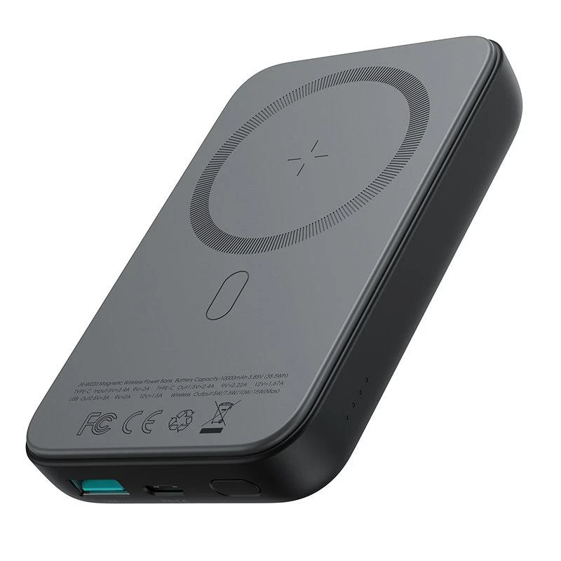 Mini Wireless PowerBank 20W 10000mAh Joyroom JR-W020 (juodas)