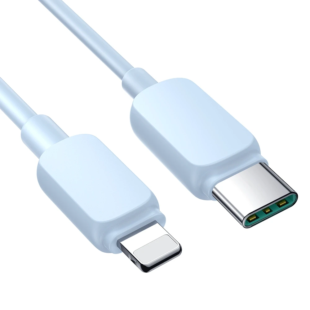 USB kabelis Joyroom (S-CL020A14) „USB-C (Type-C) - Lightning kabelis“ (20W 1.2m) mėlynas