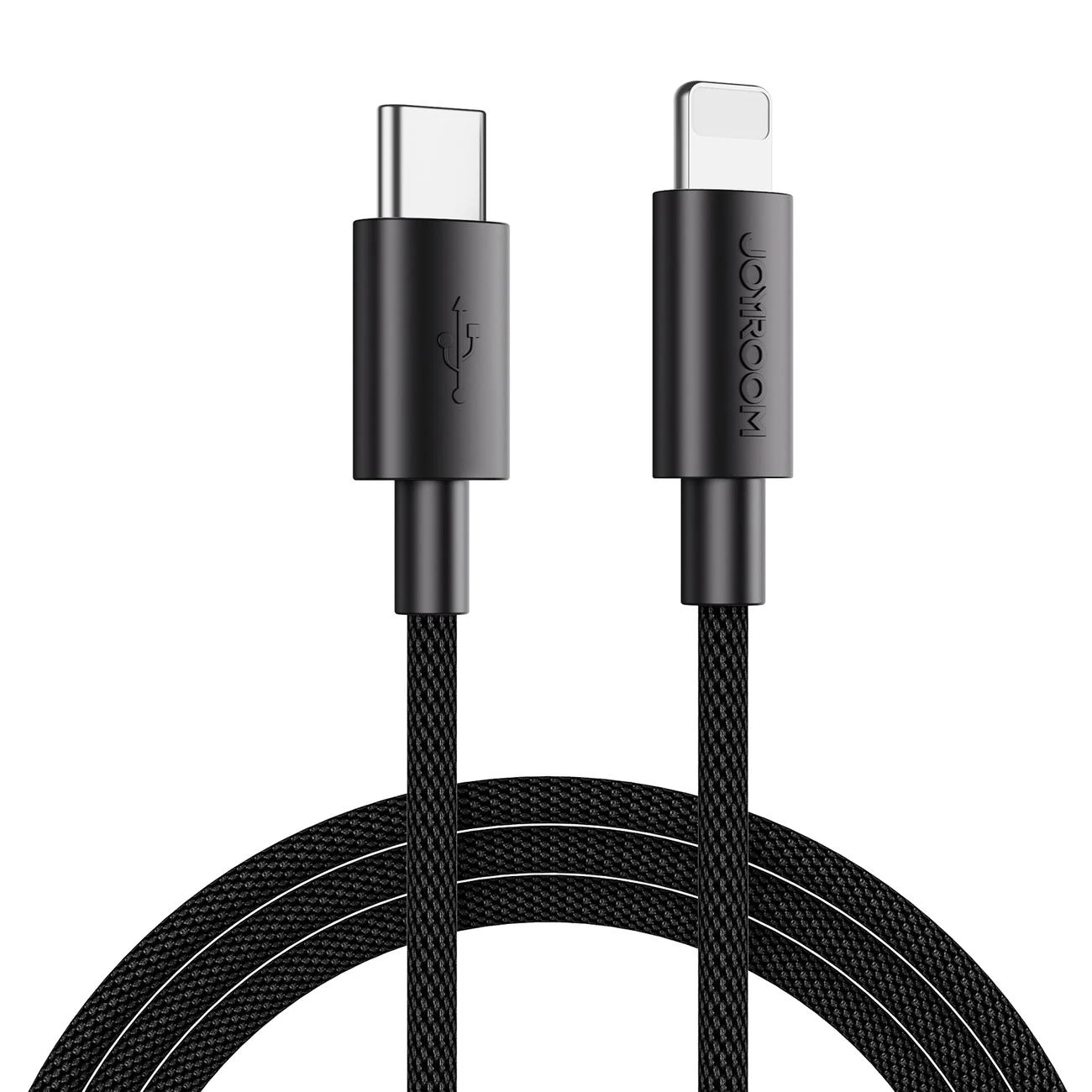 „Joyroom“ patvarus C tipo USB laidas – žaibiškas įkrovimas / duomenų perdavimas 20 W 2 m juodas (S-2024M13)