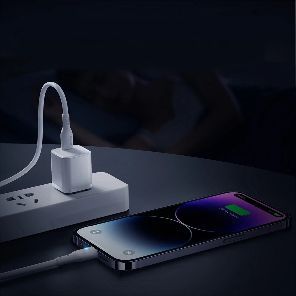 USB kabelis Joyroom (S-CL020A13) „USB-C (Type-C) - Lightning kabelis“ (20W) 2m baltas