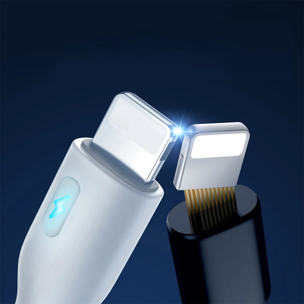USB kabelis Joyroom (S-CL020A13) „USB-C (Type-C) - Lightning kabelis“ (20W) 2m baltas