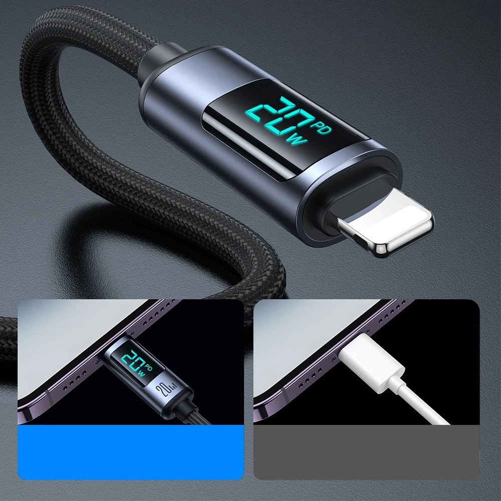 Kabelis USB Typ C Prism Lightning 1,2 m Joyroom S-CL020A16 (juoda)
