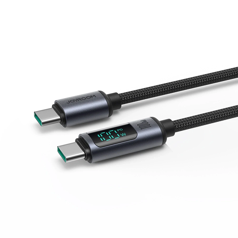 C tipo kabelis 100 W 1.2 m Joyroom S-CC100A16 (juodas)
