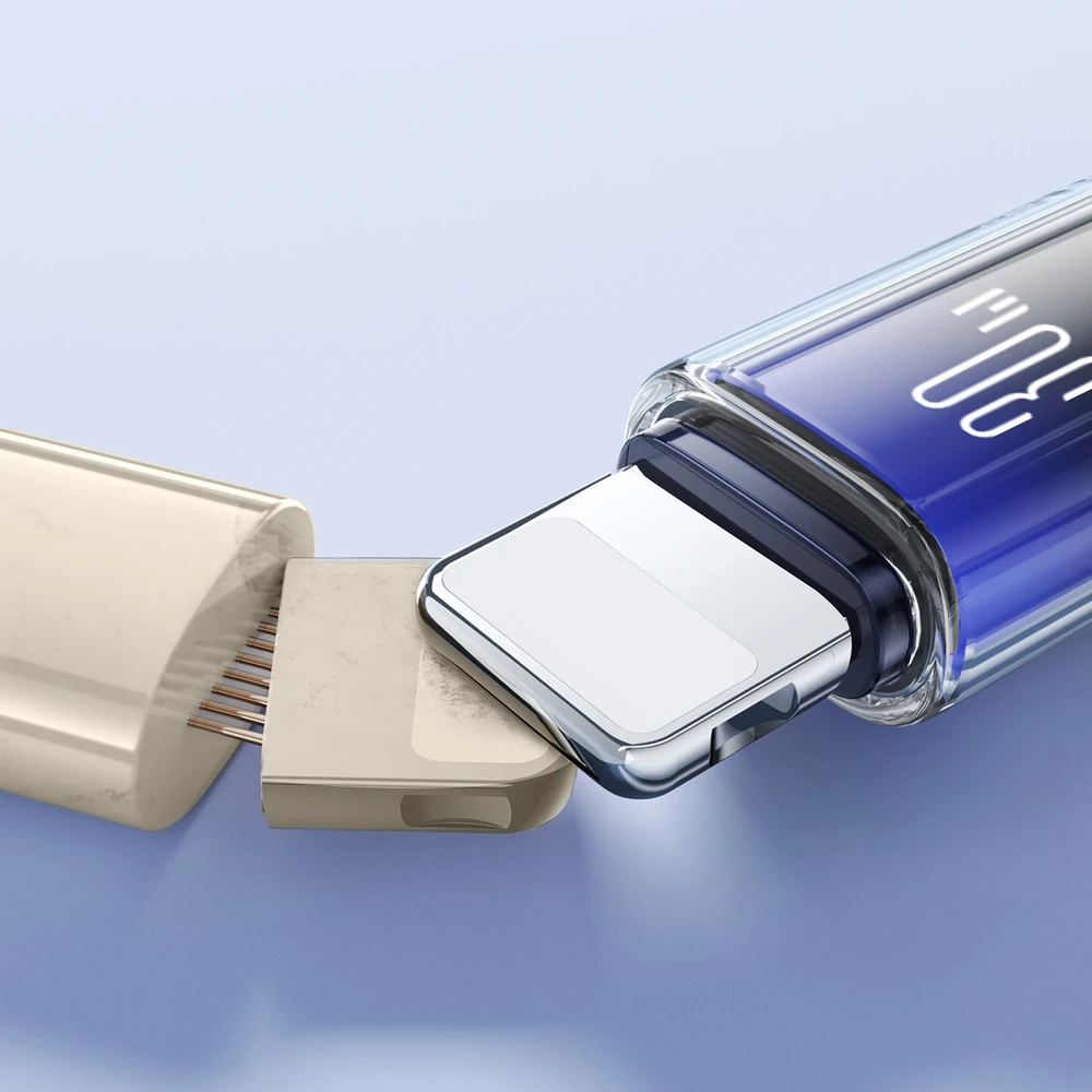 Kabelis USB-C Lightning Joyroom S-A42 30W 1.2m juodos spalvos
