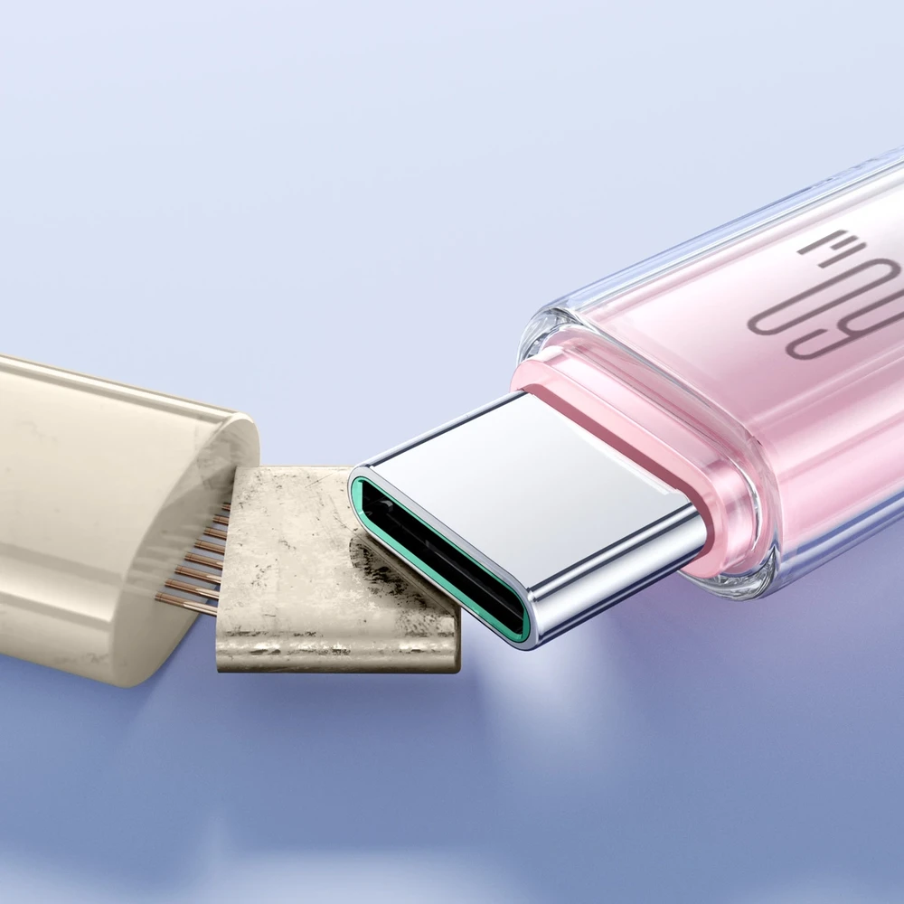 Kabelis USB-C USB-C Joyroom S-A42 60W 1.2m baltos spalvos