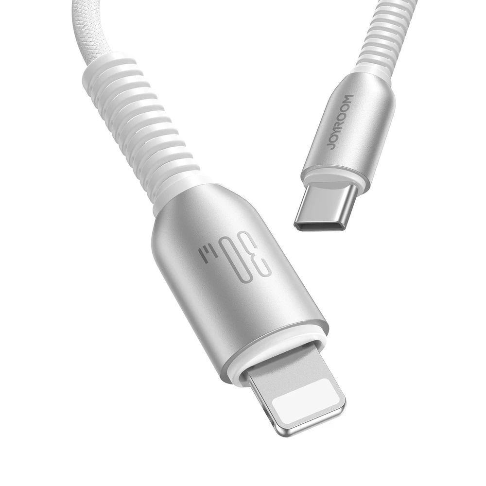 USB laidas Joyroom S-A51 USB-C iki Lightning 30W 1.2m pilkas