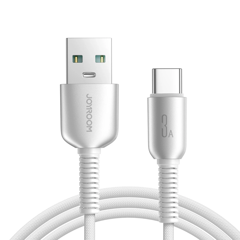 USB kabelis Joyroom S-A51 USB-A į USB-C 3A 1.2m pilkas