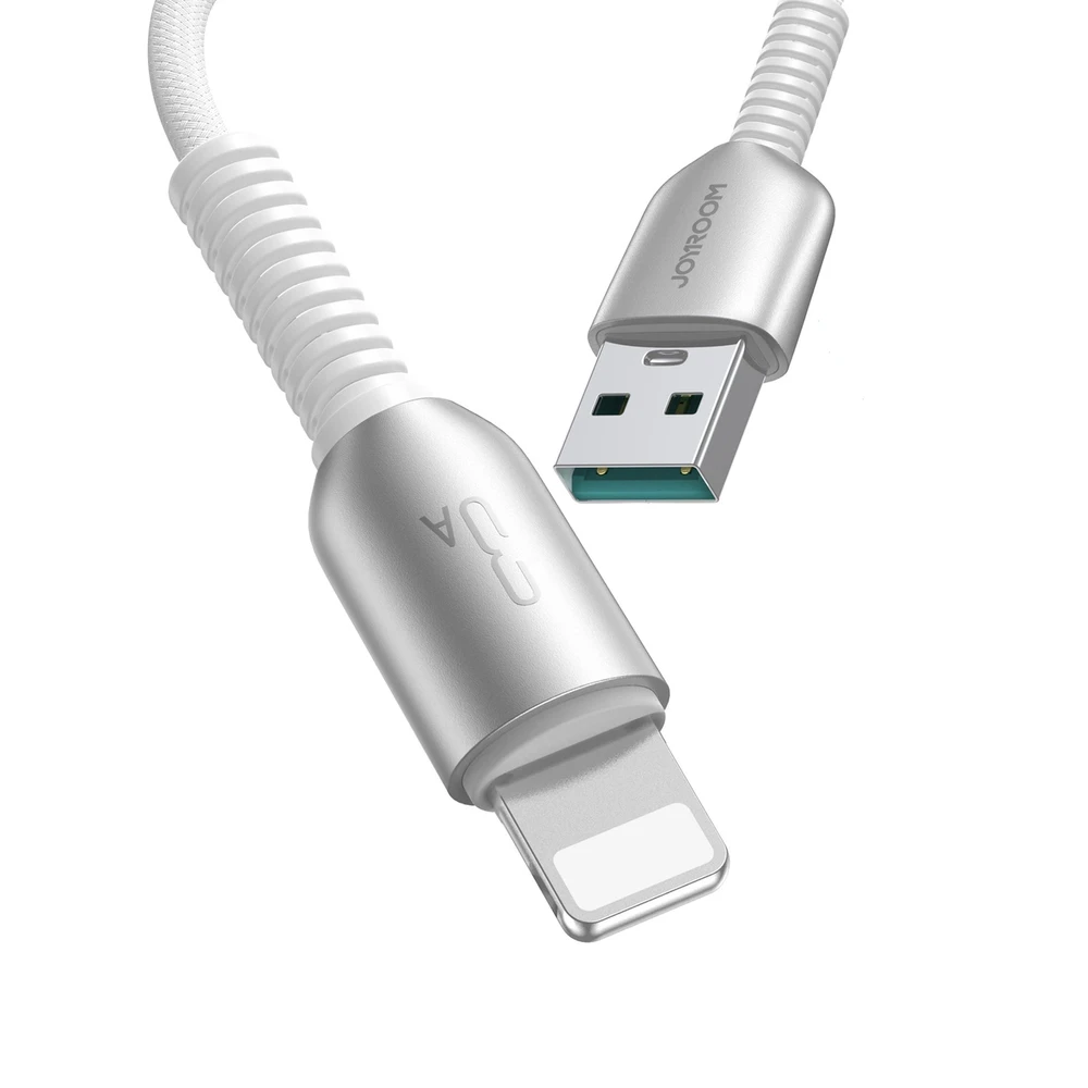 USB kabelis Joyroom S-A51 USB-A į Lightning 3A 1.2m pilkas