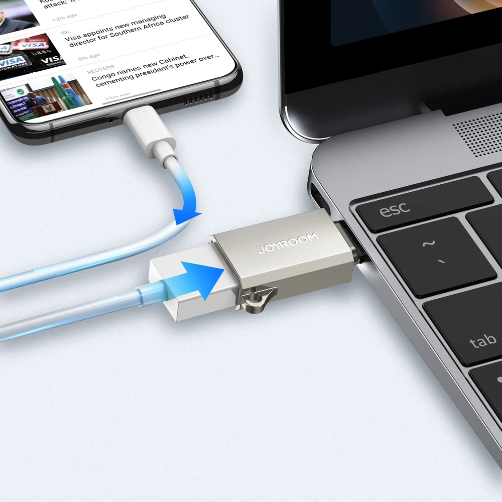 Adapteris Joyroom S-H151 USB-A prie Type-C