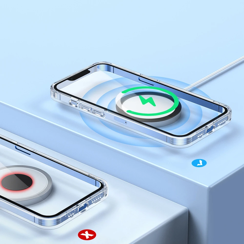 Joyroom set of metal magnetic rings for smartphone 2 pcs. rožinės spalvos (JR-Mag-M3)