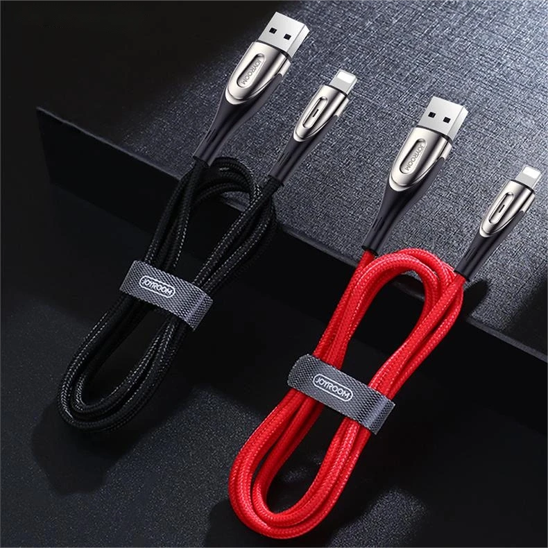 Laidas prie USB / Lightning / 3A 1.2 m Joyroom S-M411 (juodas)