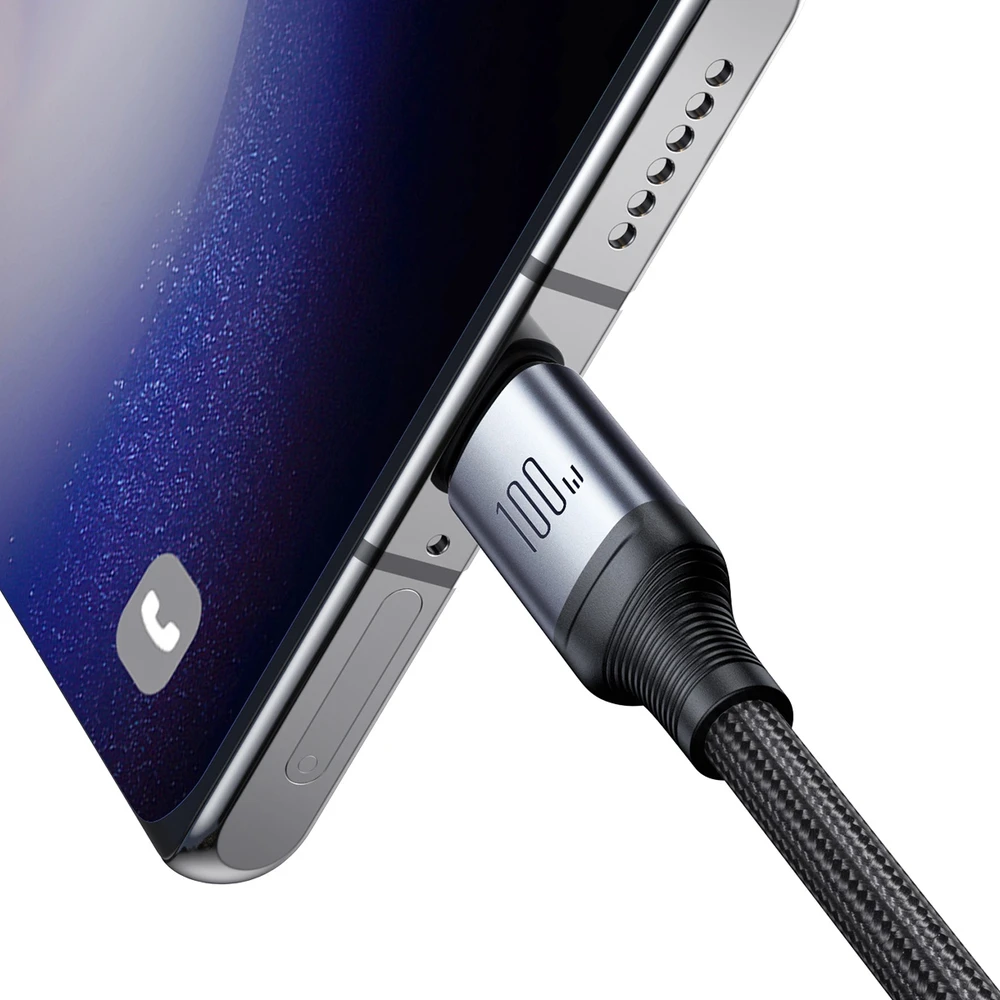 Joyroomkabelis Speedy USB-C - 2x USB-C 100W 1,5m - Juodas