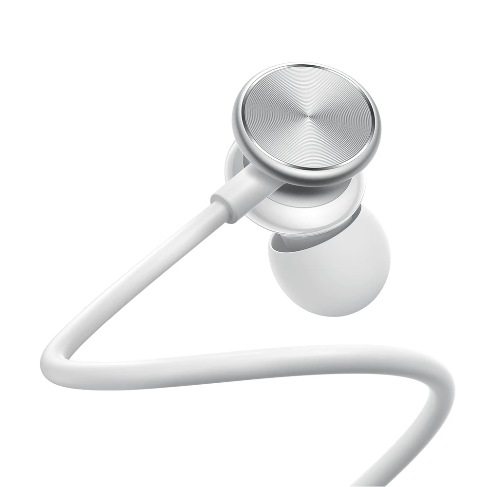 Joyroom Laidinės ausinės JR-EW03, pusiau į ausį (sidabrinė)