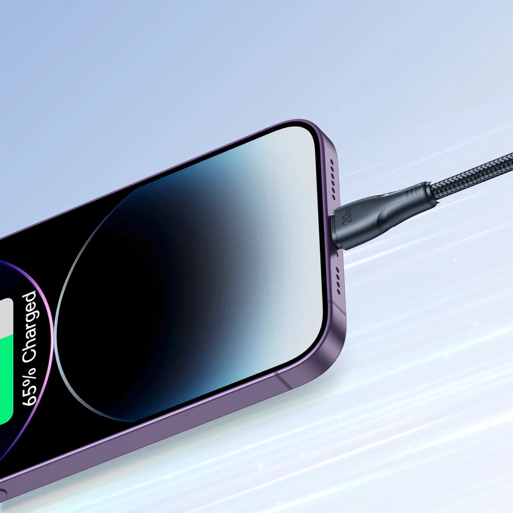 USB-C Lightning 20 W 1.2 m kabelis Joyroom S-CL020A11 (Juodas)