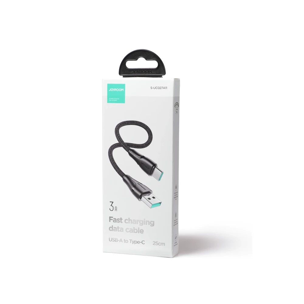 USB-C Lightning 20 W 0,25 m kabelis Joyroom S-CL020A11 (juoda)