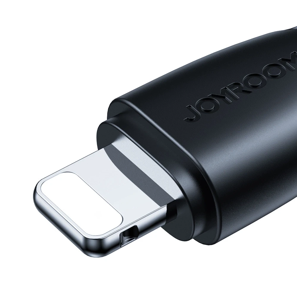 USB kabelis viršija / Lightning / 1.2 m Joyroom S-UL012A11 (juodas)