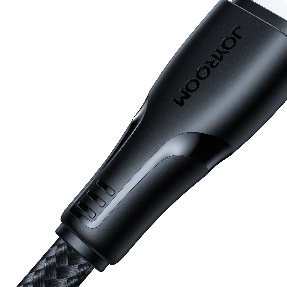 USB kabelis viršija / Lightning / 1.2 m Joyroom S-UL012A11 (juodas)