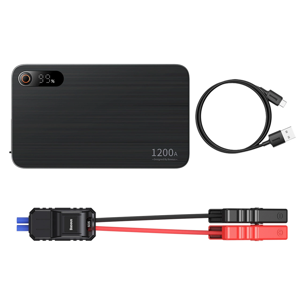 Car Jump Starter Baseus Super Energy Pro+ 1200A - juodas