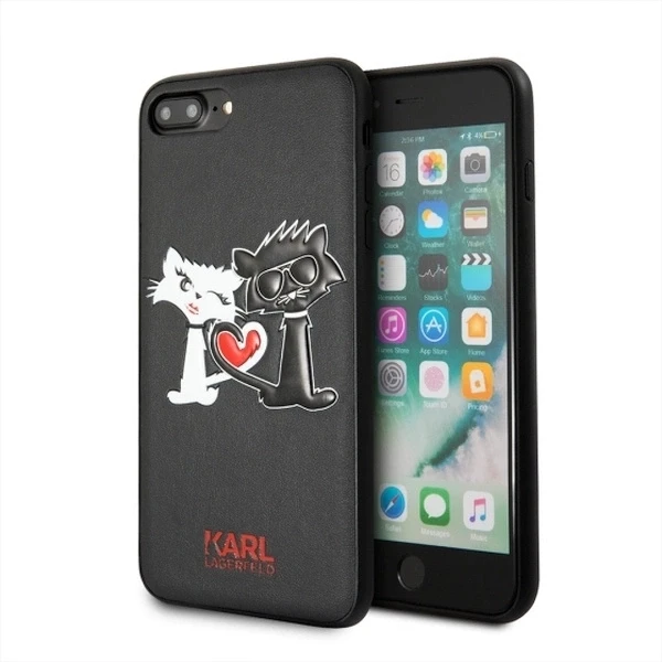 Karl Lagerfeld Kietas „Samsung Galaxy S8+ Choupette in love“ dėklas (KLHCS8LCL1BK)