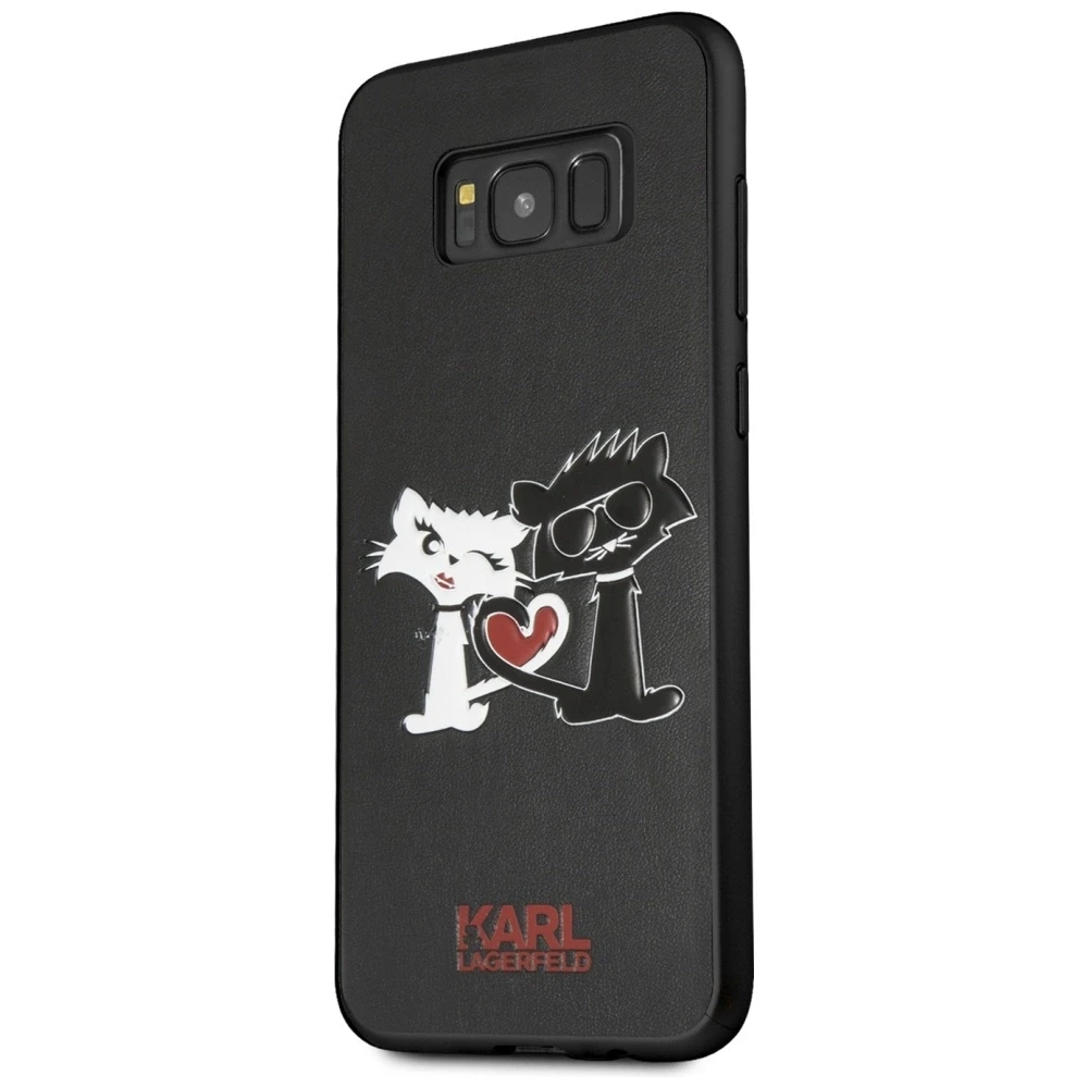 Karl Lagerfeld Kietas „Samsung Galaxy S8+ Choupette in love“ dėklas (KLHCS8LCL1BK)