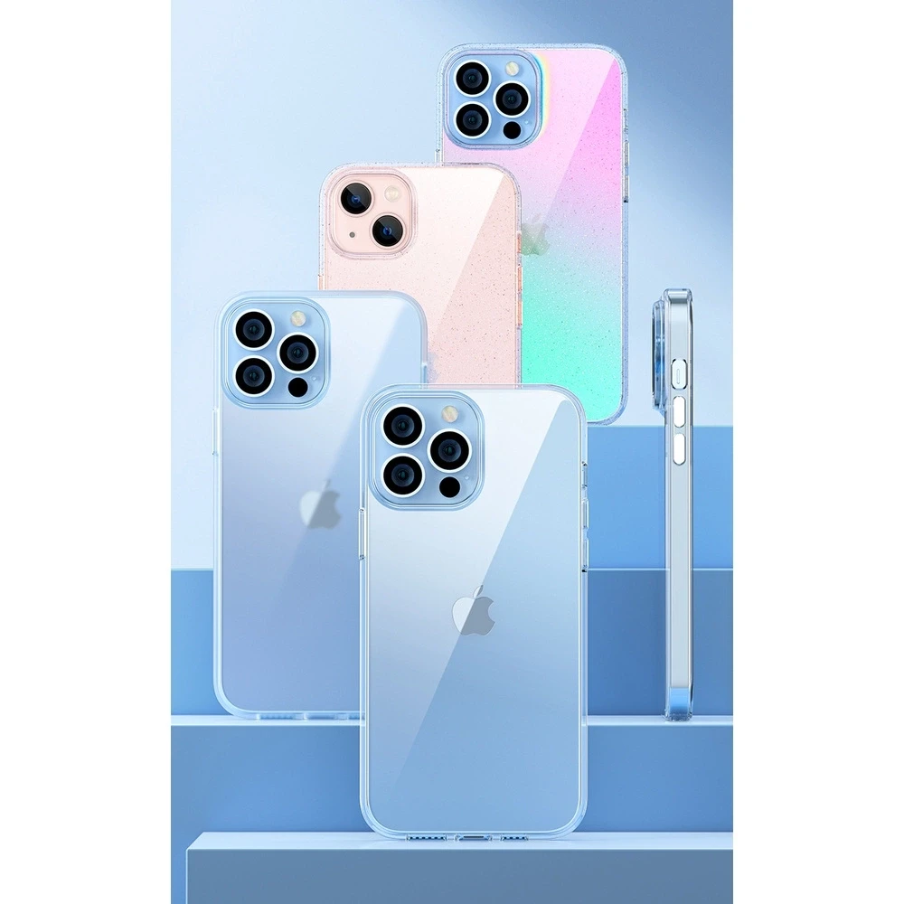 Kingxbar Elegant Series Apple iPhone 13 Pro Max dėklas telefonui skaidrus