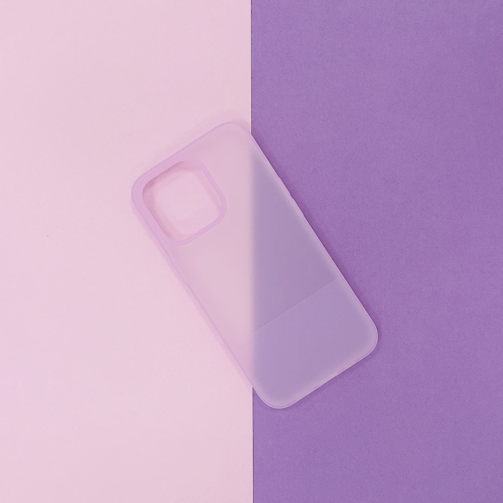 Kingxbar Plain Series Apple iPhone 13 Pro silikoninis dėklas telefonui rožinės spalvos