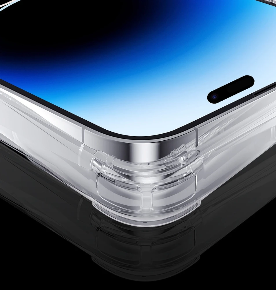 Kingxbar PQY Go Out Series magnetic Apple iPhone 14 Plus MagSafe dėklas telefonui sidabrinės spalvos