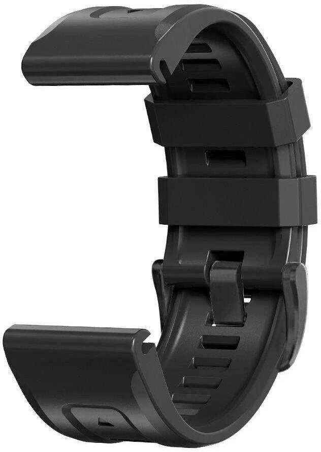 Laikrodžio dirželis „Tech-Protect IconBand“ skirtas Garmin Fenix 5/6/6 Pro/7, 22 mm, juodos spalvos