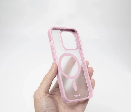 Dėklas Laut Huex Protect iPhone 15/14/13, Rožinė