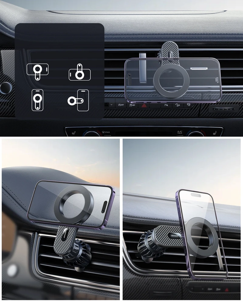 Magnetinis orlaidės automobilio laikiklis Joyroom JR-ZS355 (juodas)